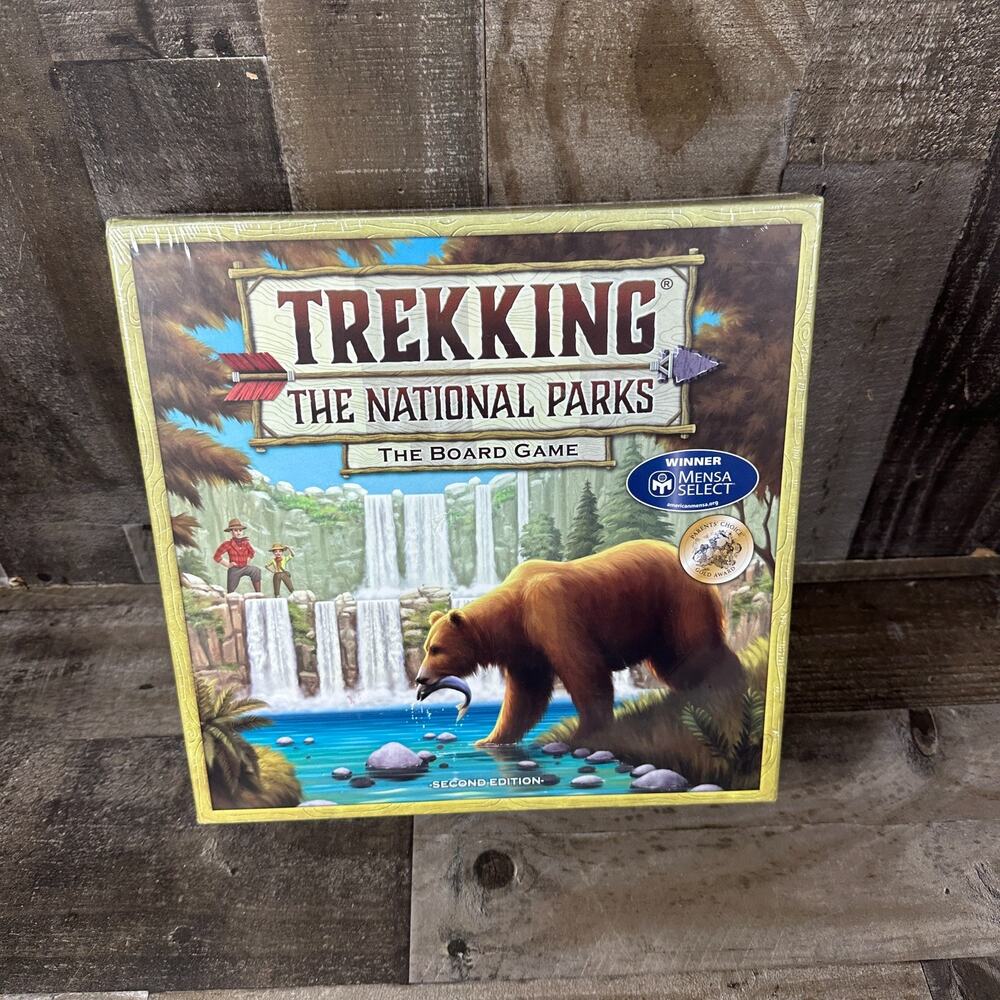 Trekking The National Parks The Board Game 2nd Edition Underdog Games NEW SEALED